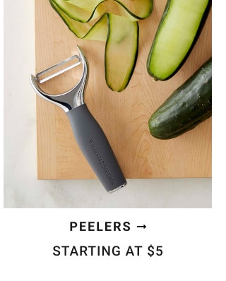 Peelers → Starting at $5.