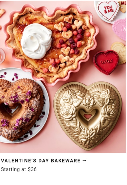 Valentine’s Day Bakeware Starting at $36