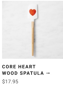 Core Heart Wood Spatula our price $17.95