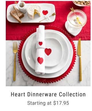 Heart Dinnerware Collection Dinnerware Starting at $17.95