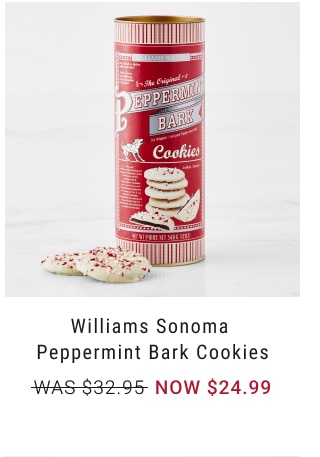 Williams Sonoma Peppermint Bark Cookies