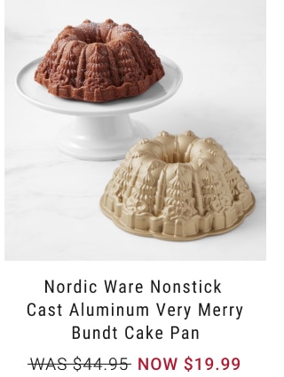 Nordic Ware Nonstick Cast Aluminum Very Merry Bundt Cake Pan