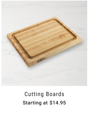 Cutting Boards Starting at $14.95