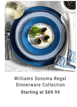 Williams Sonoma Regal Dinnerware Collection Starting at $69.95