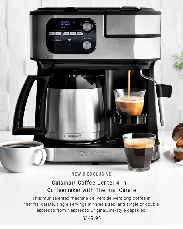 Cuisinart Coffee Center 4-in-1 Coffeemaker with Thermal Carafe $349.95