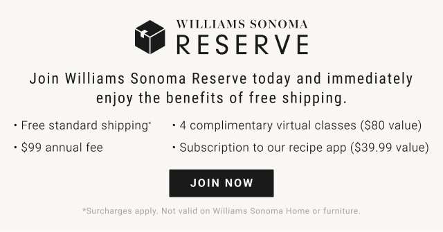 Williams Sonoma Resere - Join Now