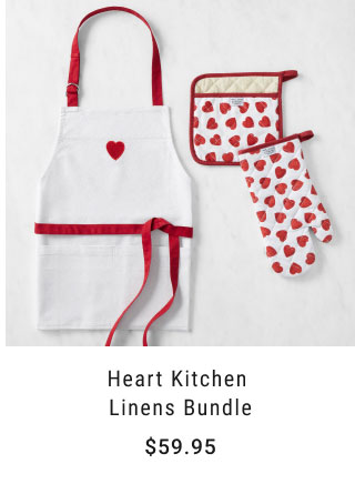 Heart Kitchen Linens Bundle - $59.95