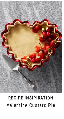 Recipe Insipiration - Valentine Custard Pie