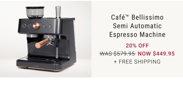 Café™ Bellissimo Semi Automatic Espresso Machine 20% Off NOW $449.95 + Free Shipping