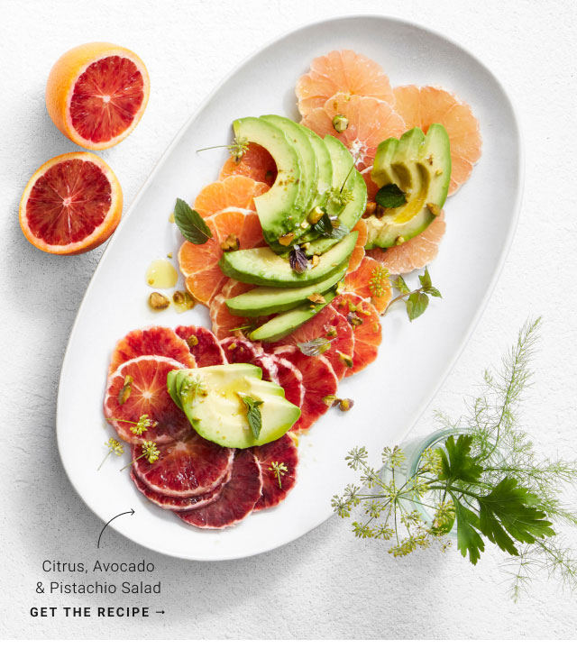 Citrus, Avocado & Pistachio Salad - get the recipe