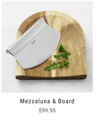 Mezzaluna & Board Dinnerware - $99.95