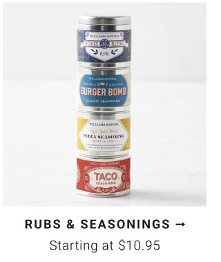 Rubs & Seasonings - Starting at $10.95