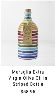 Muraglia Extra Virgin Olive Oil in Striped Bottle $58.95