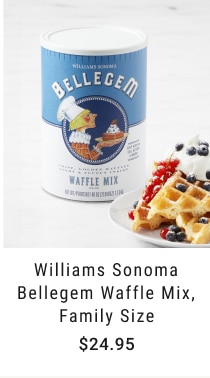 Williams Sonoma Bellegem Waffle Mix, Family Size $24.95