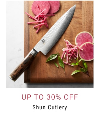 Up to 30% Off Shun Cutlery