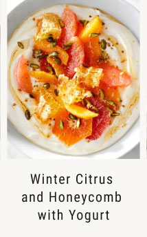 Winter Citrus and Honeycomb with Yogurt