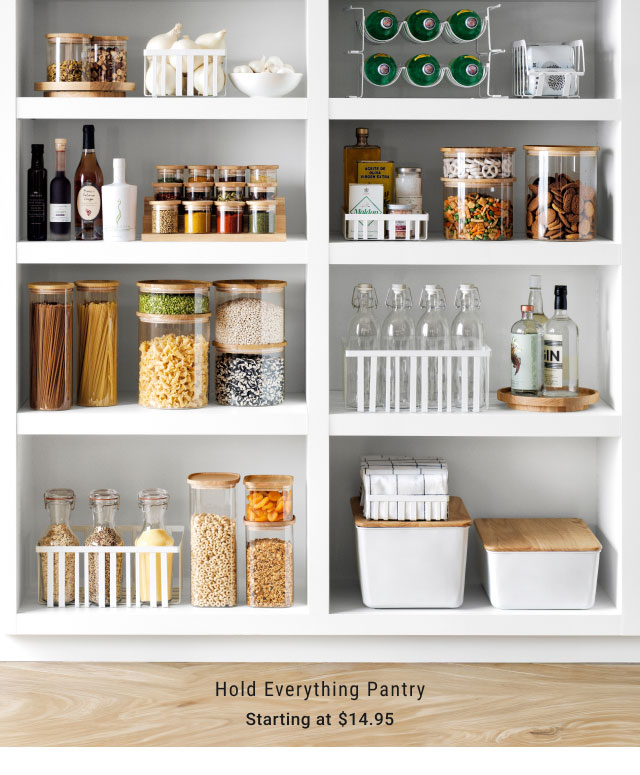 Hold Everything Pantry - Starting at $14.95