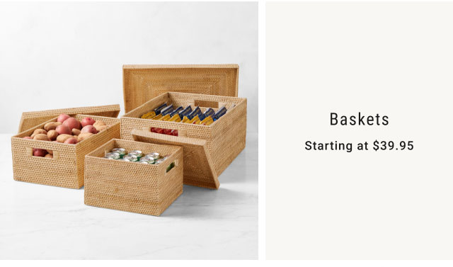 Baskets - Starting at $39.95