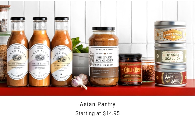 Asian Pantry Starting at $14.95