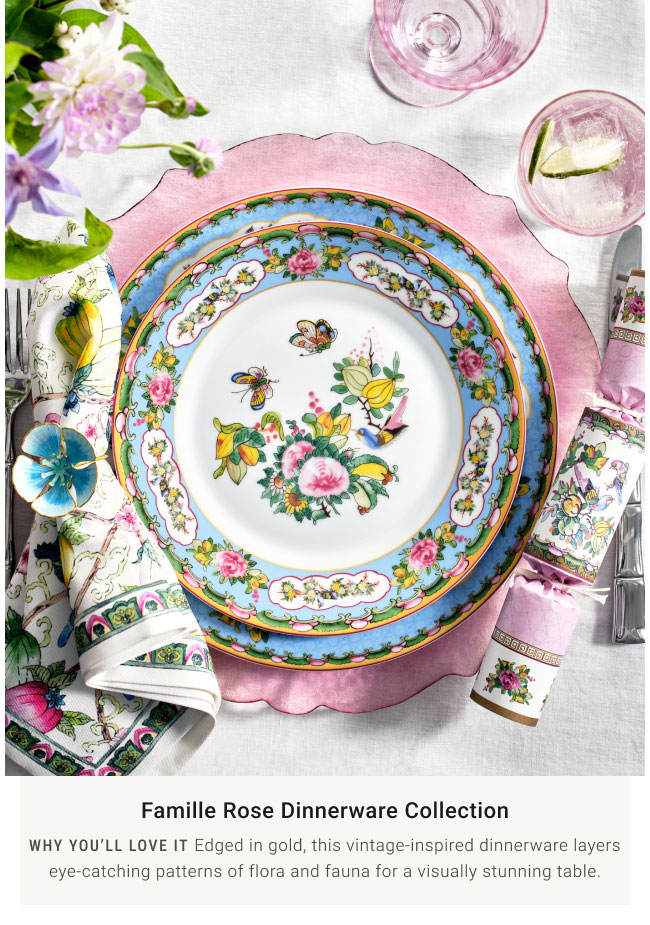 Famille Rose Dinnerware Collection