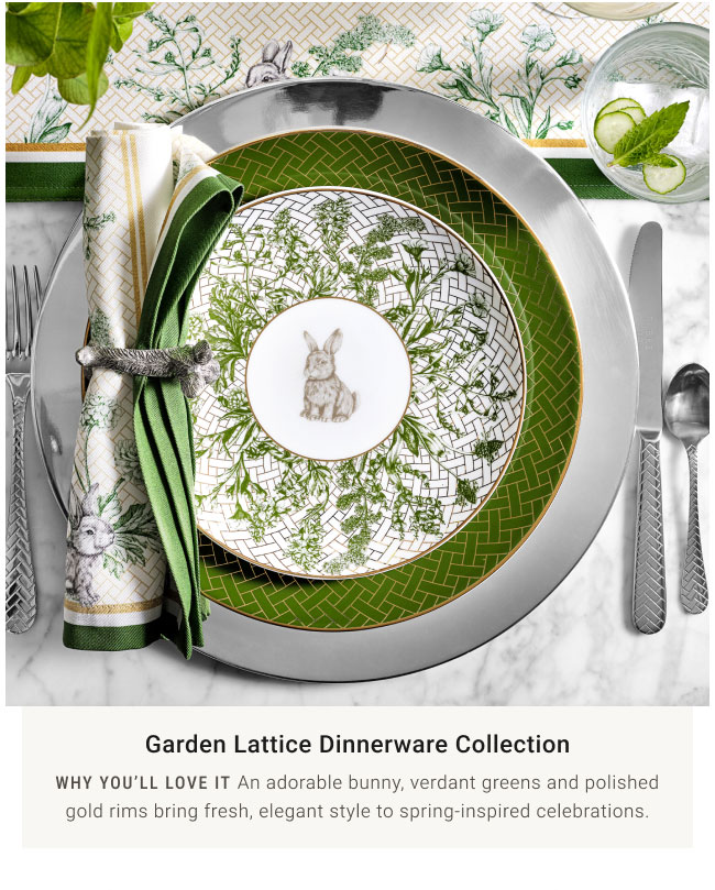 Garden Lattice Dinnerware Collection