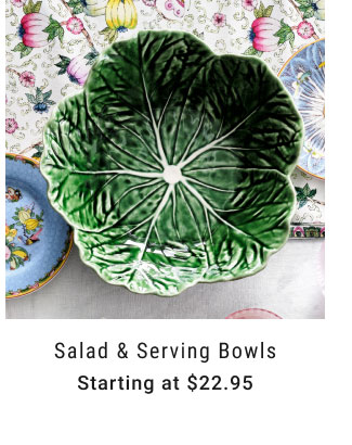 Salad & Serving Bowls - Starting at $22.95