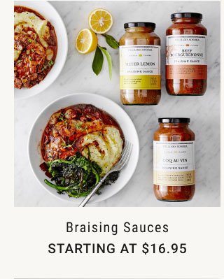 Braising Sauces - Starting at $16.95