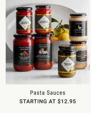 Pasta Sauces - Starting at $12.95