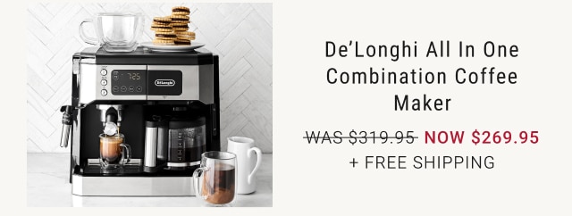 De’Longhi All in One Combination Coffee Maker NOW $269.95 + free Shipping