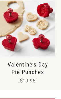 Valentine’s Day Pie Punches - $19.95