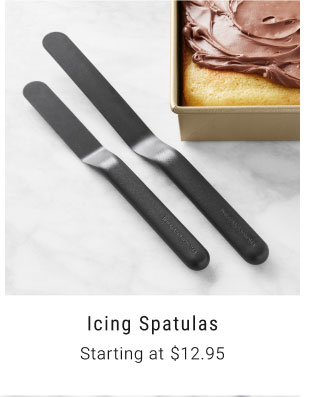 Icing Spatulas - Starting at $12.95