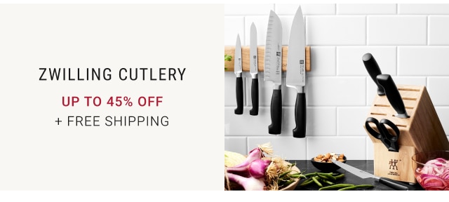 Zwilling Cutlery Up to 45% Off + Free Shipping