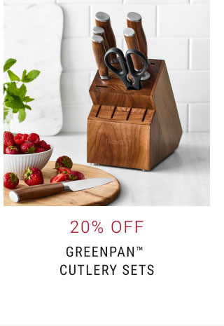 20% off GreenPan™ Cutlery Sets