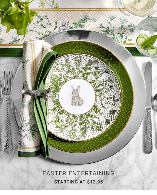 Easter Entertaining Starting at $12.95