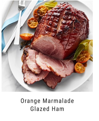 Orange Marmalade Glazed Ham