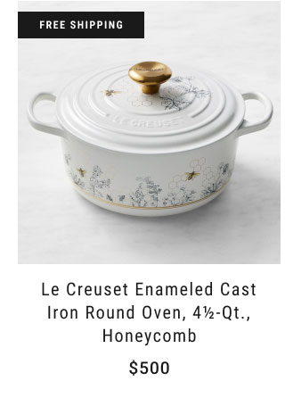 Le Creuset Enameled Cast Iron Round Oven, 4½-Qt., Honeycomb - $500