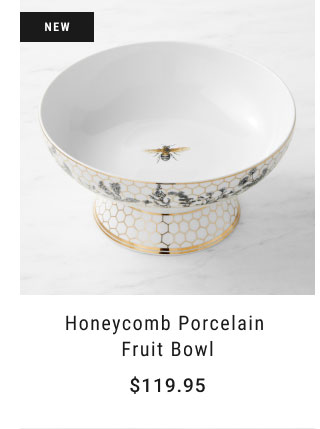 Honeycomb Porcelain Fruit Bowl - $119.95