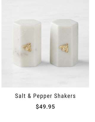 Salt & Pepper Shakers - $49.95