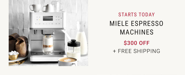 Miele Espresso Machines - $300 Off + Free Shipping