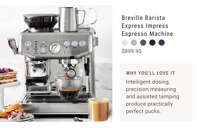 Breville Barista Express Impress Espresso Machine $899.95