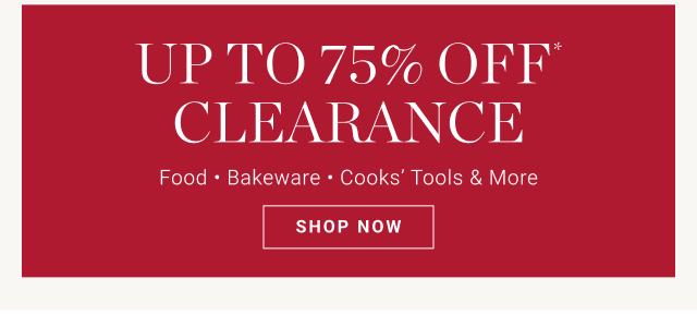 Up to 75% Off* clearance - Shop now