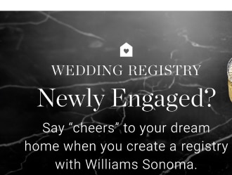 Wedding Registry - Newly Engaged?