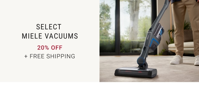 Miele Vacuums - 20% off + Free SHipping