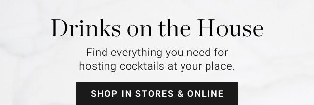 Drinks on the House - shop in stores & online