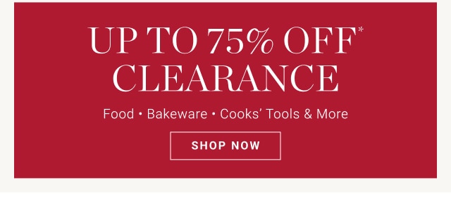 Up to 75% Off* clearance - Shop now