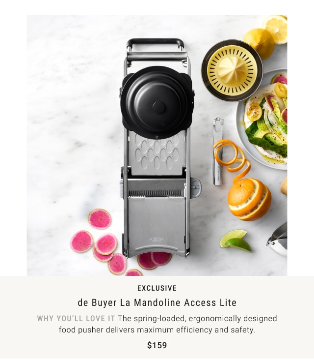 EXCLUSIVE - de Buyer La Mandoline Access Lite $159