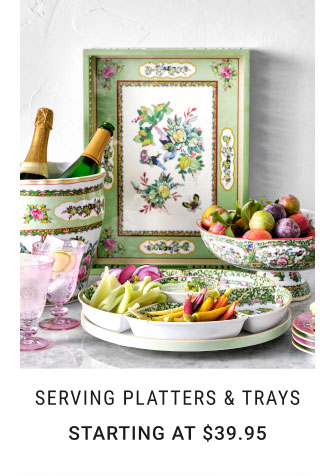 Serving Platters & Trays - Starting at $39.95