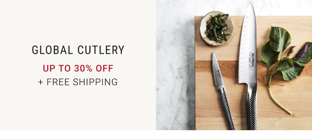 Global Cutlery - Up to 30% Off + free Shipping