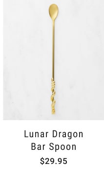 Lunar Dragon Bar Spoon - $29.95