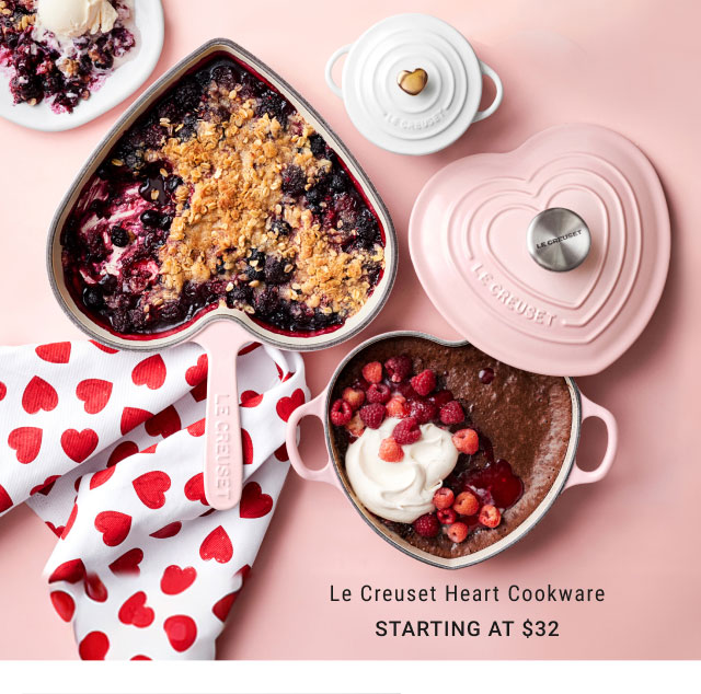 Le Creuset Heart Cookware - Starting at $32